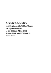 Shuttle MK35VN User Manual