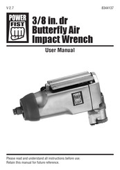 Power Fist 8344137 User Manual