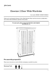 John Lewis 803/06610 Manual