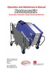 Rosemor Rotomatic Operation And Maintenance Manual