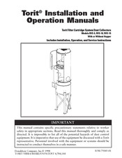 Donaldson Torit RVS-5 Installation And Operation Manual