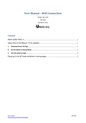 Martin Jerry ST01 User Manual
