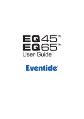 Eventide EQ65 User Manual