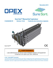 Opex Sure Sort Operator's Manual