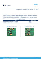 ST EVALST-ISOSD61T User Manual
