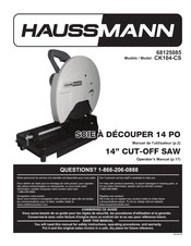 Haussmann CK104-CS Operator's Manual