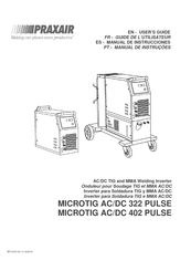 Praxair MICROTIG AC/DC 402 PULSE User Manual
