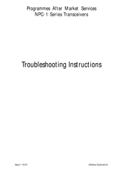 Nokia NPC-1 Series Troubleshooting Instructions