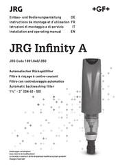 GF JRG Infinity A Installation And Operating Manual