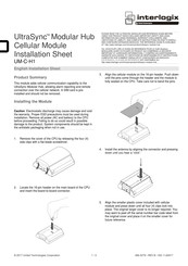 Interlogix UltraSync UM-C-H1 Installation Sheet