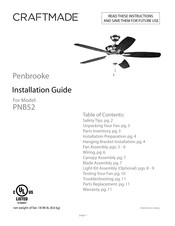 Craftmade Copeland CN52 5 Series Installation Manual