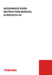Toshiba EC9P032SV-SV Instruction Manual