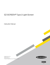 Banner EZ-SCREEN LS2 30-1350Q8 Series Instruction Manual