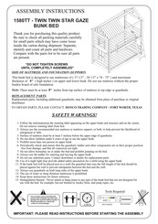 Donco 1580TT Assembly Instructions Manual
