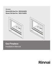 Rinnai RDV600ER Installation Manual