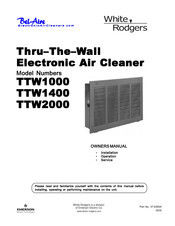 Emerson White Rodgers TTW1400 Owner's Manual