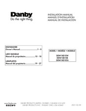 Danby DDW18D1EW Installation Manual