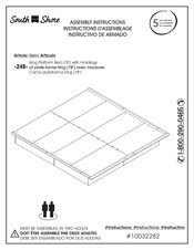 South Shore 248 Assembly Instructions Manual
