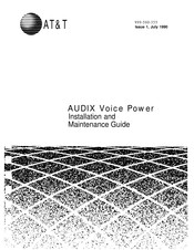 AT&T 6386E WGS Installation And Maintenance Manual