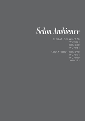 Salon Ambience SENSATION + WU/101 Manual