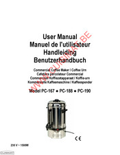 CUISIMAT PC-188 User Manual
