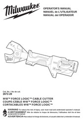 Milwaukee M18 FORCE LOGIC 2672-20 Operator's Manual