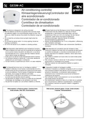 green-i GESM -AC Installation Manual