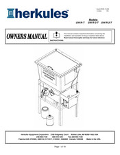 HERKULES GW/R-3-T Owner's Manual