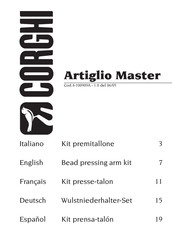 Corghi Artiglio Master Manual