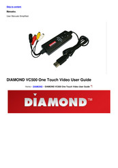 diamond vc500 manual