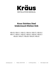 Kraus KBU32 Installation Manual