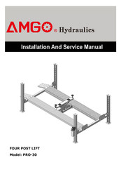 Amgo Hydraulics PRO-30 Installation And Service Manual