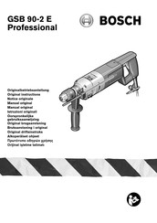 Bosch GSB 90-2 E Professional Original Instructions Manual