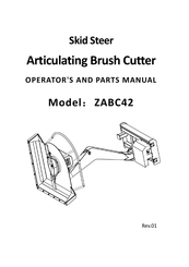 Skid Steer ZABC42 Operator And Parts Manual