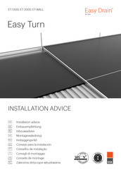 Ess Easy Drain Easy Turn ET-1300 Installation Advice