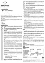 Renkforce 1177581 Operating Instructions