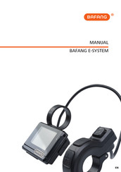 Bafang H300 Manuals | ManualsLib