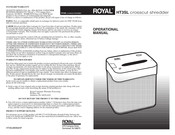 Royal HT3SL Operational Manual
