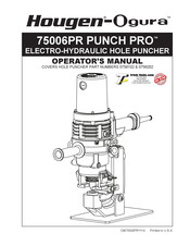 Trick-tools Hougen-Ogura PUNCH PRO 75006PR Operator's Manual
