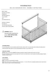 RH Baby&child BELLINA Assemble Instruction