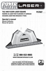 PowerSmith PLTS07 Operator's Manual