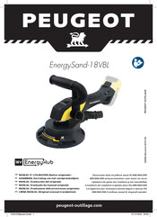 PEUGEOT EnergySand-18VBL Using Manual