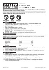 Sealey AK457D Instructions