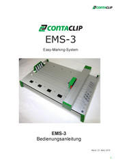 CONTACLIP EMS-3 Manual