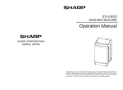Sharp ES-G80G Operation Manual