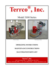Terrco 3100 LP Operating Instructions Manual