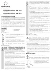 Renkforce 1283501 Operating Instructions Manual