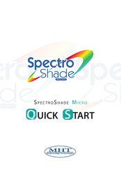 MHT SpectroShade Micro Quick Start Manual
