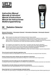 Velp Scientifica R10800340 Instruction Manual