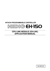 Hitachi EH-150 Applications Manual
